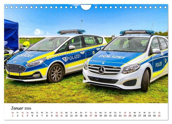 Produktbild: Blaulichttag, unsere Retter! (Wandkalender 2026 DIN A4 quer), CALVENDO Monatskalender