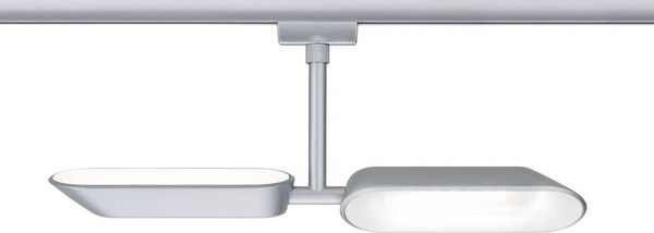 Produktbild: Paulmann Dipper Hochvolt-Schienensystem-Leuchte URail LED fest eingebaut 16 W LED Chrom (matt), Wei&szlig;