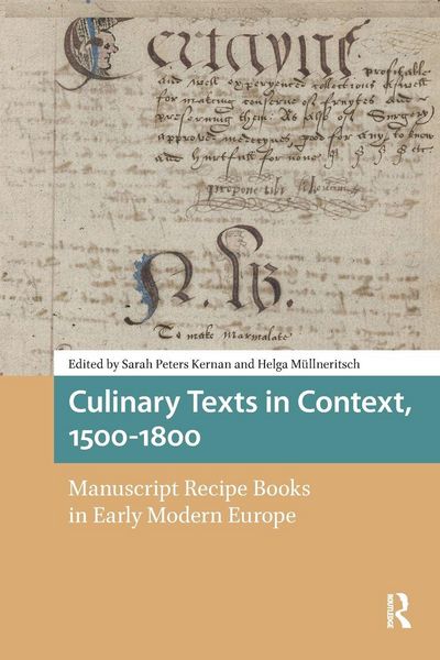 Produktbild: Culinary Texts in Context, 1500-1800