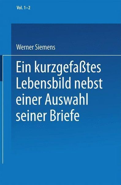 Produktbild: Ein kurzgefa&szlig;tes Lebensbild nebst einer Auswahl seiner Briefe