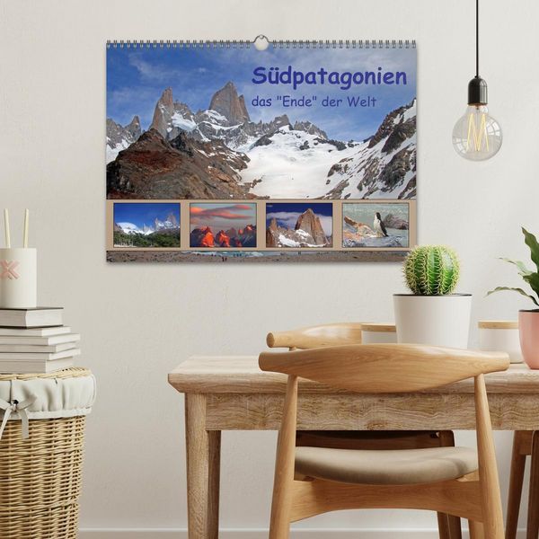 Produktbild: S&uuml;dpatagonien &ndash; das "Ende" der Welt (Wandkalender 2026 DIN A3 quer), CALVENDO Monatskalender