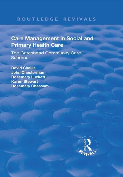 Produktbild: Care Management in Social and Primary Health Care