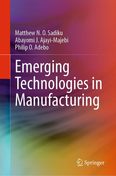 Produktbild: Emerging Technologies in Manufacturing