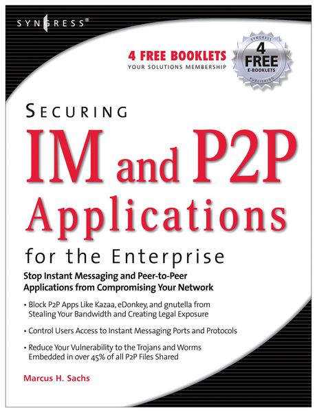 Produktbild: Securing IM and P2P Applications for the Enterprise