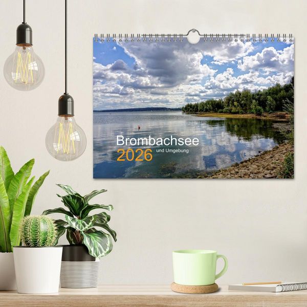 Produktbild: Brombachsee und Umgebung (Wandkalender 2026 DIN A4 quer), CALVENDO Monatskalender