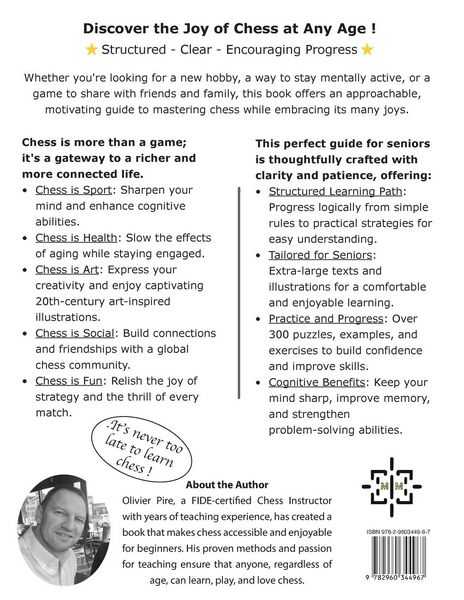 Produktbild: CHESS FOR SENIORS - A Fun and Engaging Way to Stay Sharp