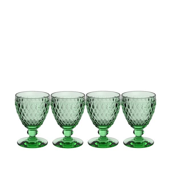 Produktbild: Villeroy & Boch Boston Wei&szlig;weinglas green, 4 St&uuml;ck