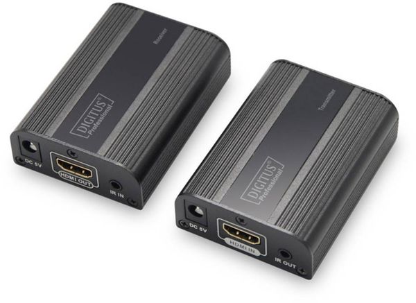 Digitus DS-55204 HDMI®, Infrarot Extender (Verlängerung) über Netzwerkkabel RJ45 60m