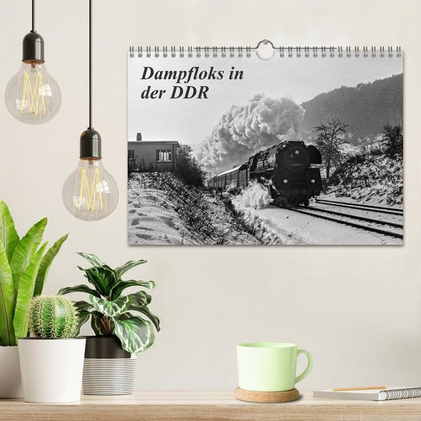 Produktbild: Dampfloks in der DDR (Wandkalender 2026 DIN A4 quer), CALVENDO Monatskalender
