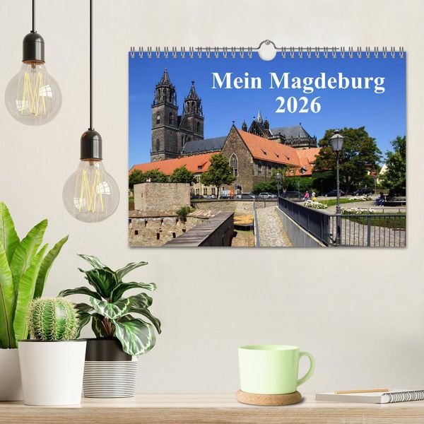 Produktbild: Mein Magdeburg 2026 (Wandkalender 2026 DIN A4 quer), CALVENDO Monatskalender
