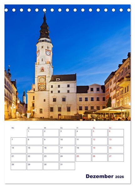 Produktbild: G&Ouml;RLITZ - Kleinod in der Lausitz (Tischkalender 2026 DIN A5 hoch), CALVENDO Monatskalender