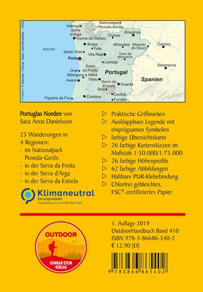 Produktbild: Portugals Norden 25 Wanderungen in wilder Natur