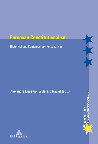 Produktbild: European Constitutionalism
