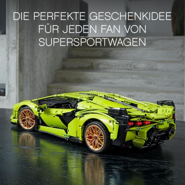 Produktbild: LEGO Technic 42115 Lamborghini Si&aacute;n FKP 37 Rennwagen f&uuml;r Erwachsene