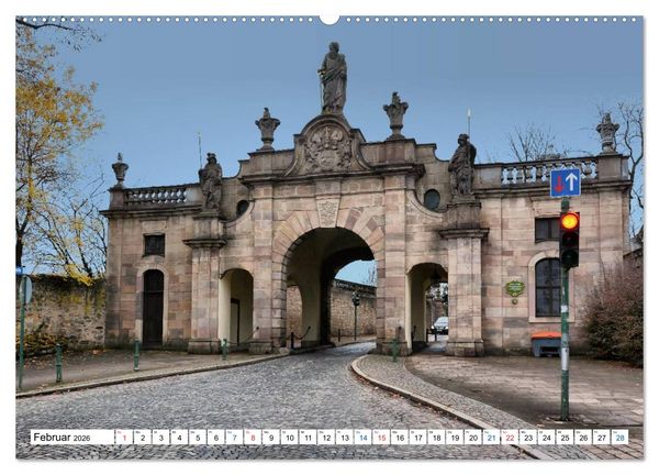 Produktbild: Fulda - die Barockstadt (Wandkalender 2026 DIN A2 quer), CALVENDO Monatskalender