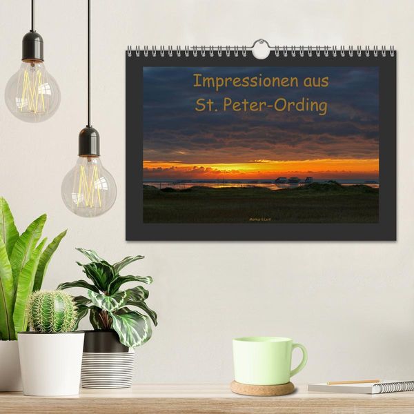 Produktbild: Impressionen aus St. Peter-Ording (Wandkalender 2026 DIN A4 quer), CALVENDO Monatskalender