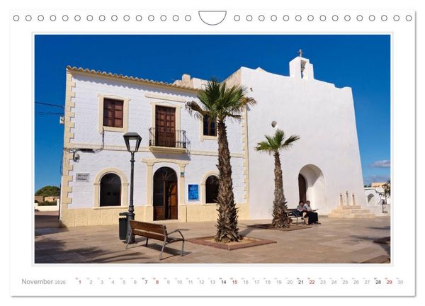 Produktbild: Ibiza und Formentera Impressionen (Wandkalender 2026 DIN A4 quer), CALVENDO Monatskalender