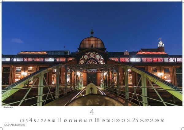 Produktbild: Hamburg Kalender 2027 &ndash; Wandkalender | Fotokalender Deutschland 35x24cm - mit 12 beeindruckenden Bildern mit stimmungsvollen Motiven von Hafen, Elbe, Speicherstadt und hanseatischem Flair