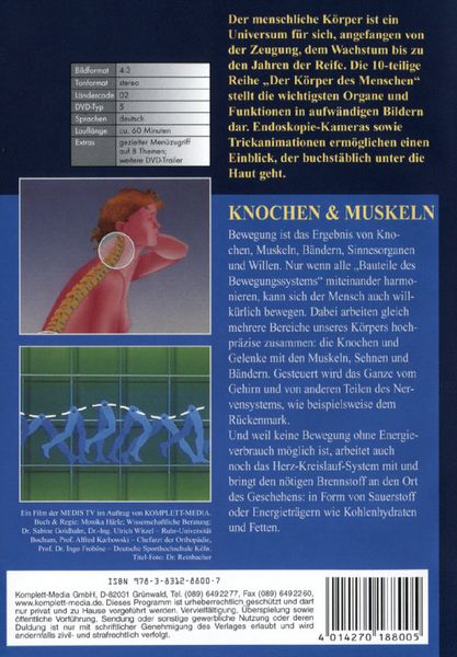 Produktbild: Knochen und Muskeln