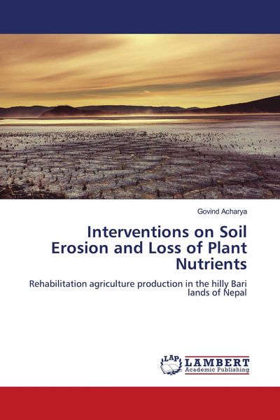 Produktbild: Interventions on Soil Erosion and Loss of Plant Nutrients