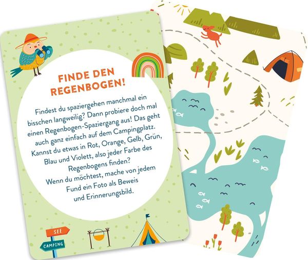 Zelten, Schnitzen, Spuren lesen