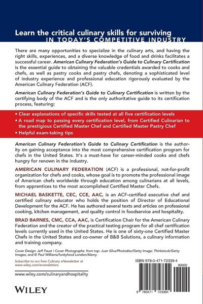 Produktbild: The American Culinary Federation's Guide to Culinary Certification