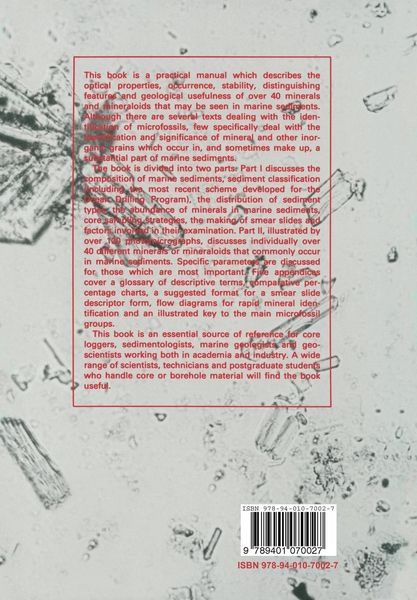 Produktbild: Minerals and Mineraloids in Marine Sediments
