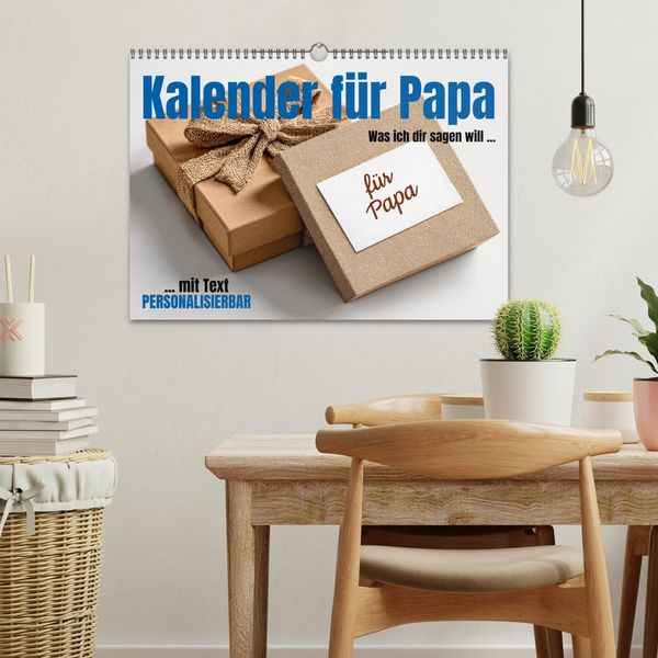 Produktbild: Kalender f&uuml;r Papa - Was ich dir sagen will (Wandkalender 2026 DIN A3 quer), CALVENDO Monatskalender
