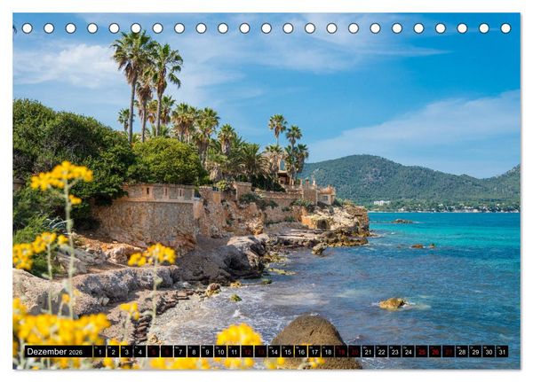 Produktbild: Mallorca - Trauminsel im Mittelmeer (Tischkalender 2026 DIN A5 quer), CALVENDO Monatskalender
