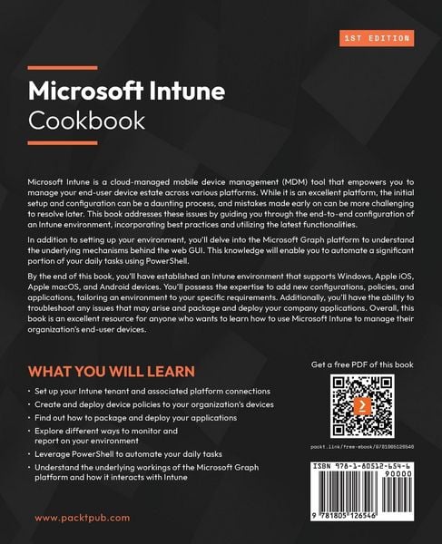 Produktbild: Microsoft Intune Cookbook