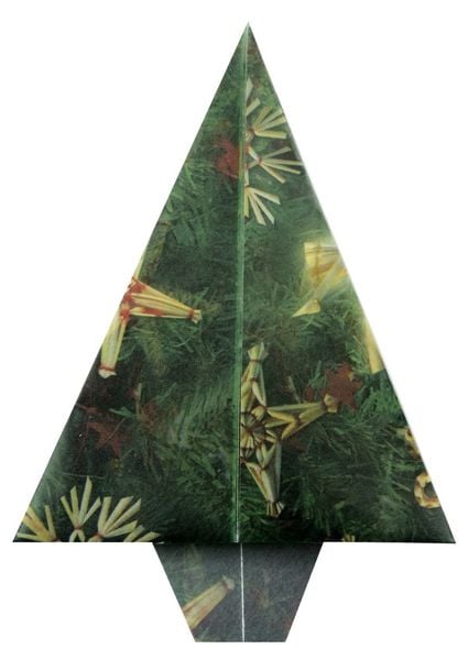 Produktbild: URSUS Faltbl&auml;tter Transparent Cosy Christmas, 15 x 15 cm, 50 Blatt