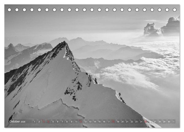 Produktbild: Bergsucht 2026 (Tischkalender 2026 DIN A5 quer), CALVENDO Monatskalender