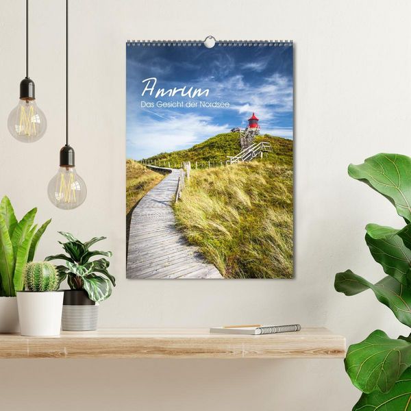 Produktbild: Amrum - Das Gesicht der Nordsee (Wandkalender 2026 DIN A3 hoch), CALVENDO Monatskalender
