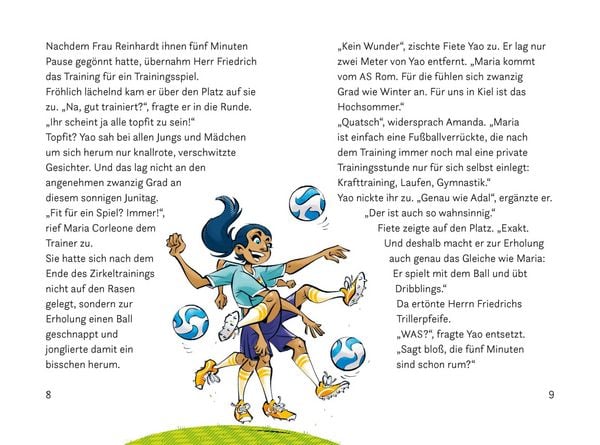Produktbild: Fu&szlig;ball Academy 6: Ein schlimmes Spiel