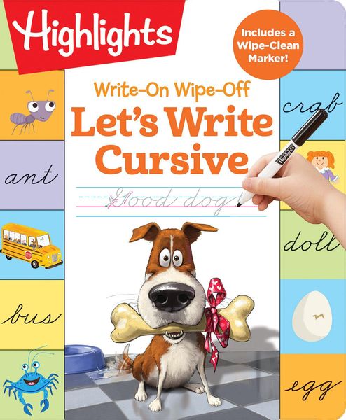 Produktbild: Highlights: Write-On Wipe-Off: Let's Write Cursive