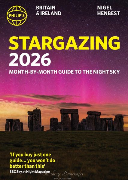 Produktbild: Philip's 2026 Stargazing Month-by-Month Guide to the Night Sky Britain & Ireland