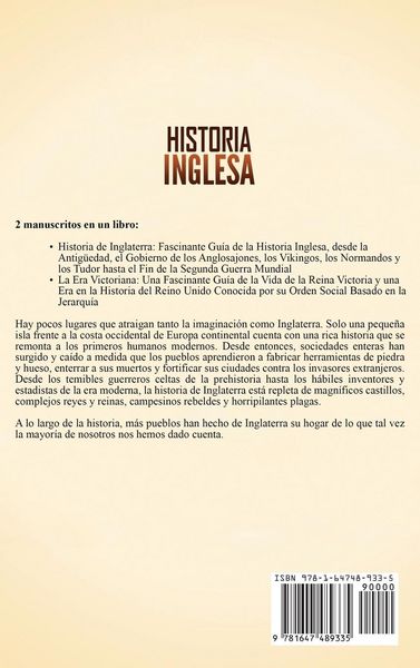 Produktbild: Historia inglesa