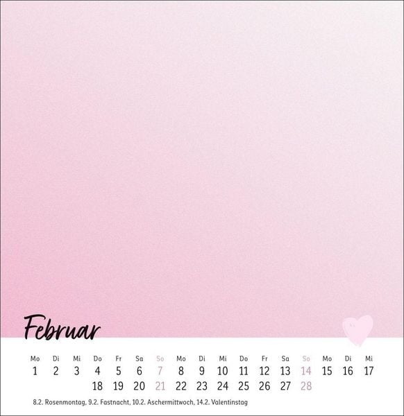 Produktbild: Kreativkalender zum Aufstellen Mit Liebe gemacht 2027