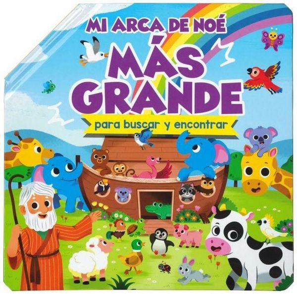 Produktbild: Mi Arca de No&eacute; M&aacute;s Grande Para Buscar Y Encontrar (My Bigger Search and Find Bible: Noah's Ark)