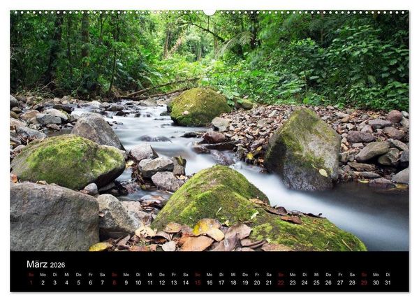 Produktbild: Costa Rica - Regenwald und Vulkane (Wandkalender 2026 DIN A2 quer), CALVENDO Monatskalender