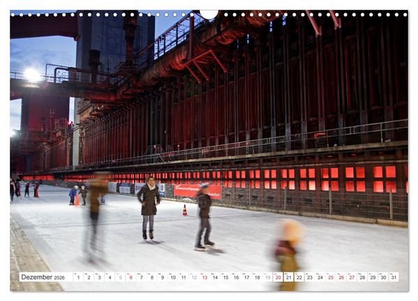 Produktbild: Die Zechen im Ruhrpott (Wandkalender 2026 DIN A3 quer), CALVENDO Monatskalender