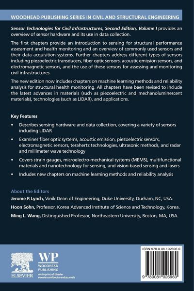 Produktbild: Sensor Technologies for Civil Infrastructures