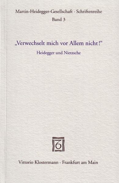 "Verwechselt mich vor Allem nicht!"