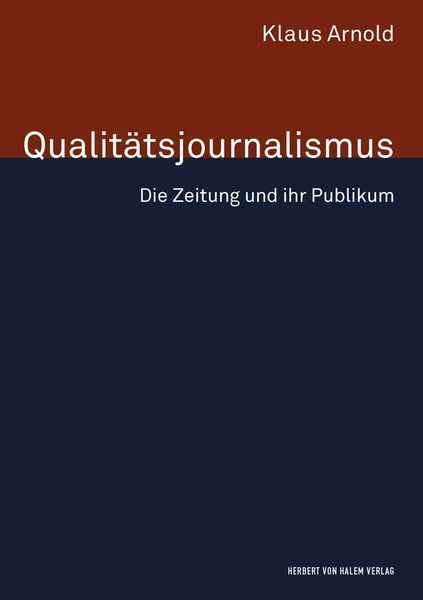 Produktbild: Qualit&auml;tsjournalismus