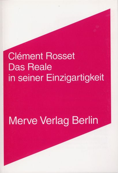 Produktbild: Das Reale in seiner Einzigartigkeit