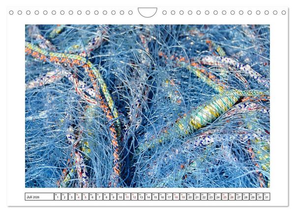 Produktbild: Netzdetails (Wandkalender 2026 DIN A4 quer), CALVENDO Monatskalender