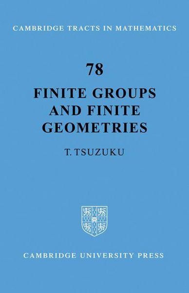 Produktbild: Finite Groups and Finite Geometries