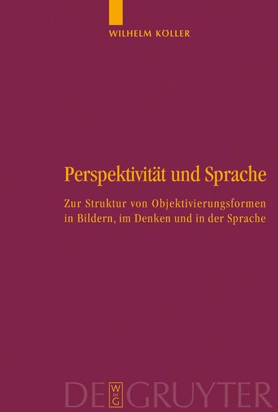 Produktbild: Perspektivit&auml;t und Sprache