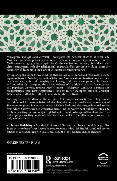 Produktbild: Shakespeare through Islamic Worlds
