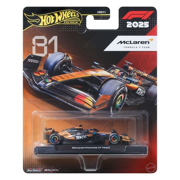 Produktbild: Hot Wheels Premium F1 - Team Mc Laren Driver 1